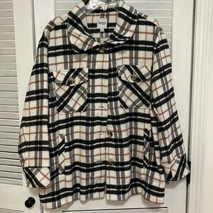 NWT Kenzie Jeans flannel jacket